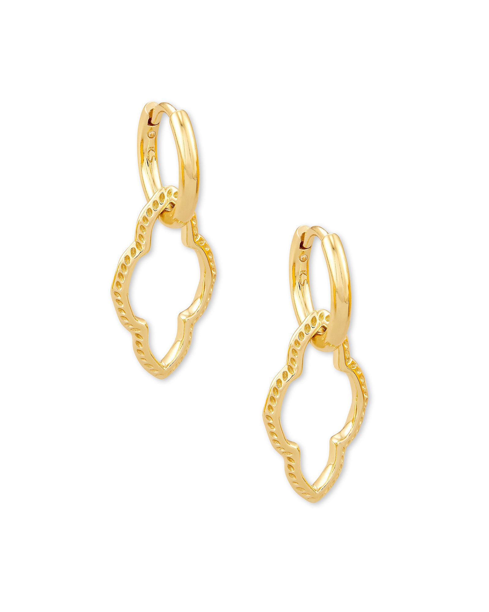 Abbie Huggie Earrings in Gold | Kendra Scott | Kendra Scott