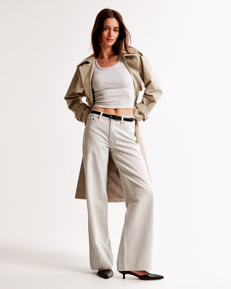 Women's Low Rise Ultra Loose Jean | Women's Clearance | Abercrombie.com | Abercrombie & Fitch (US)