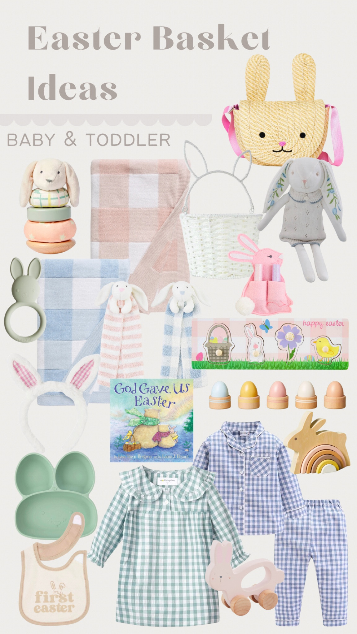 Easter basket ideas 2024 🐰
#gingham #bunnytoys #easterbasket

#LTKfindsunder50 #LTKSeasonal #LTKkids