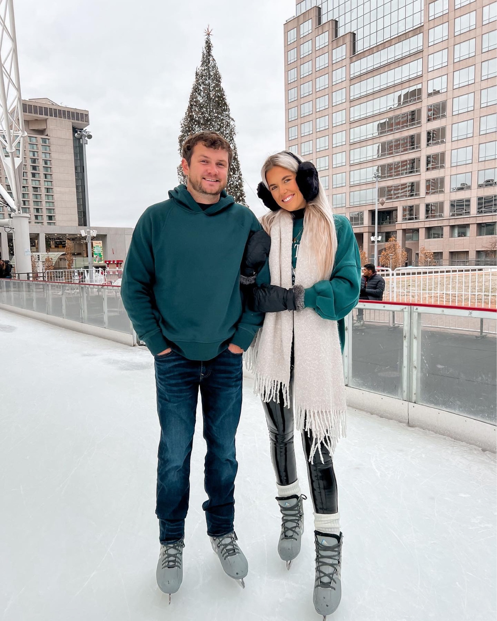 size small tall in spanx! size medium in sweatshirt 


#LTKstyletip #LTKunder50 #LTKsalealert