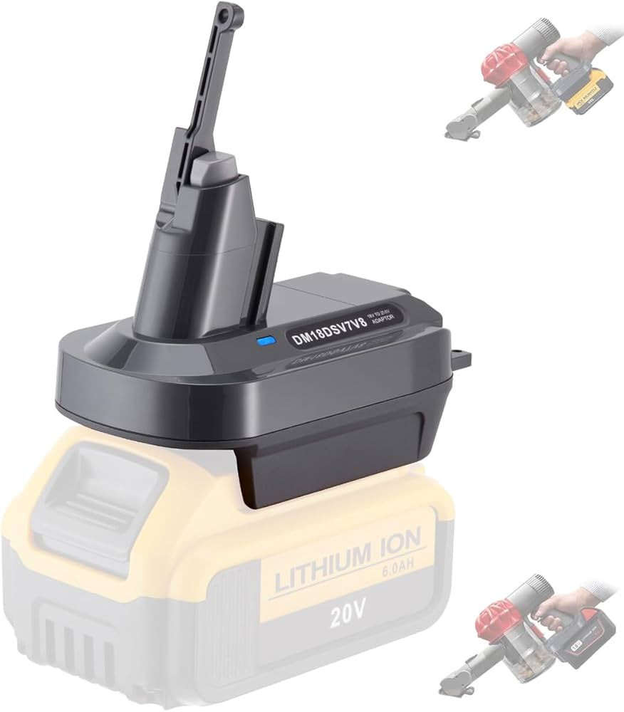FirstPower Pro 2-in-1 V7 V8 Adapter - Compatible with Dewalt 20V & 18V M 18 Battery Convert to V7... | Amazon (US)