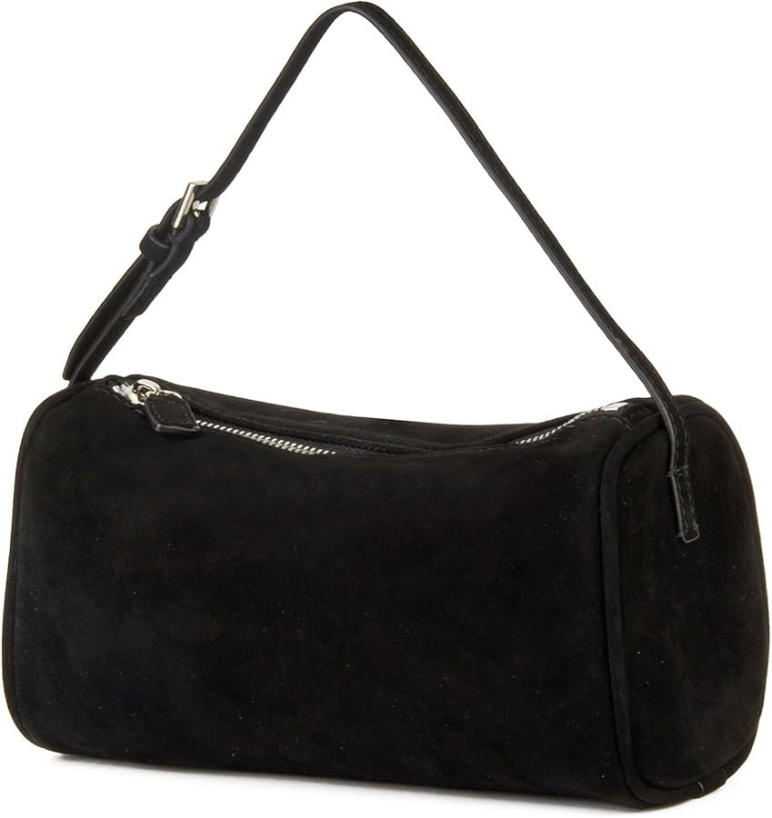 Premium Suede Leather Crossbody Purses for Women, Small Shoulder Bag with Adjustable Strap and Cr... | Amazon (US)