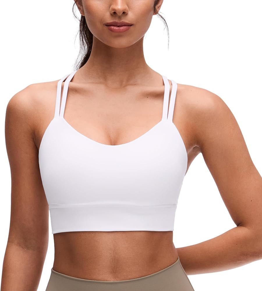 CRZ YOGA Softness Mold Butterluxe Sports Bras | Amazon (US)