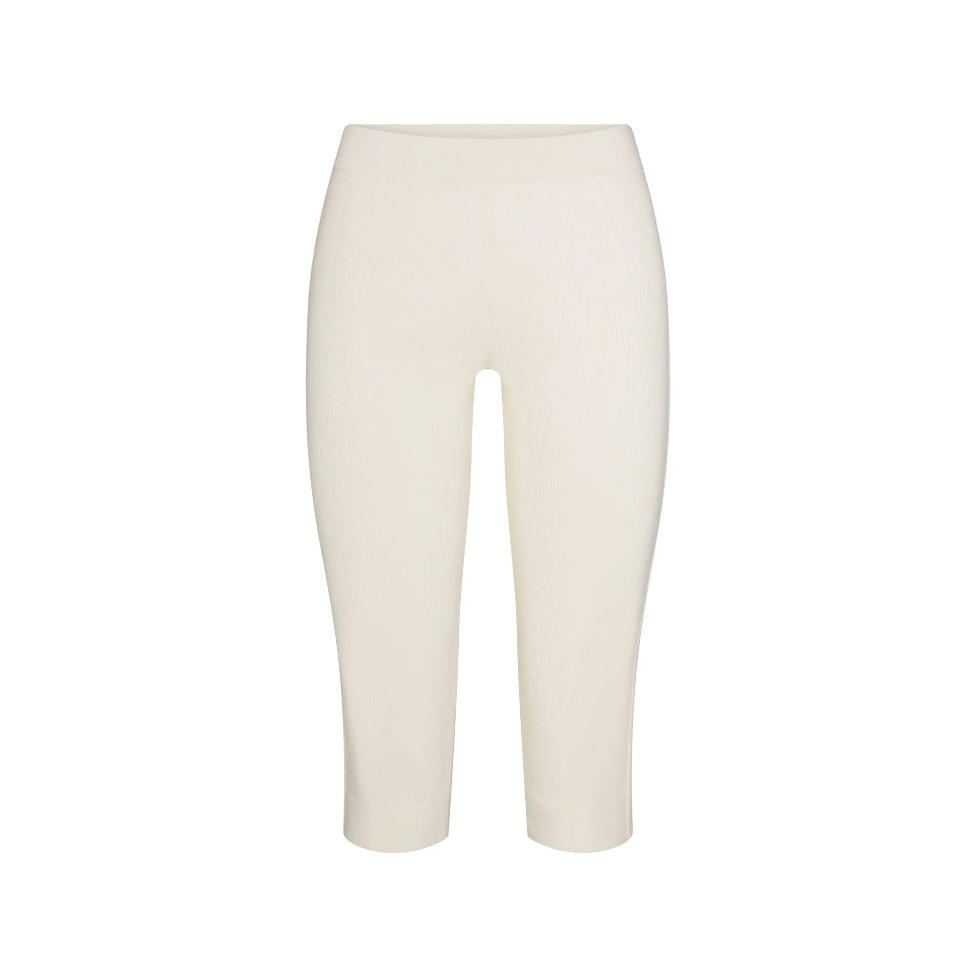 REFINED KNIT CAPRI | EGRET | SKIMS | SKIMS (US)