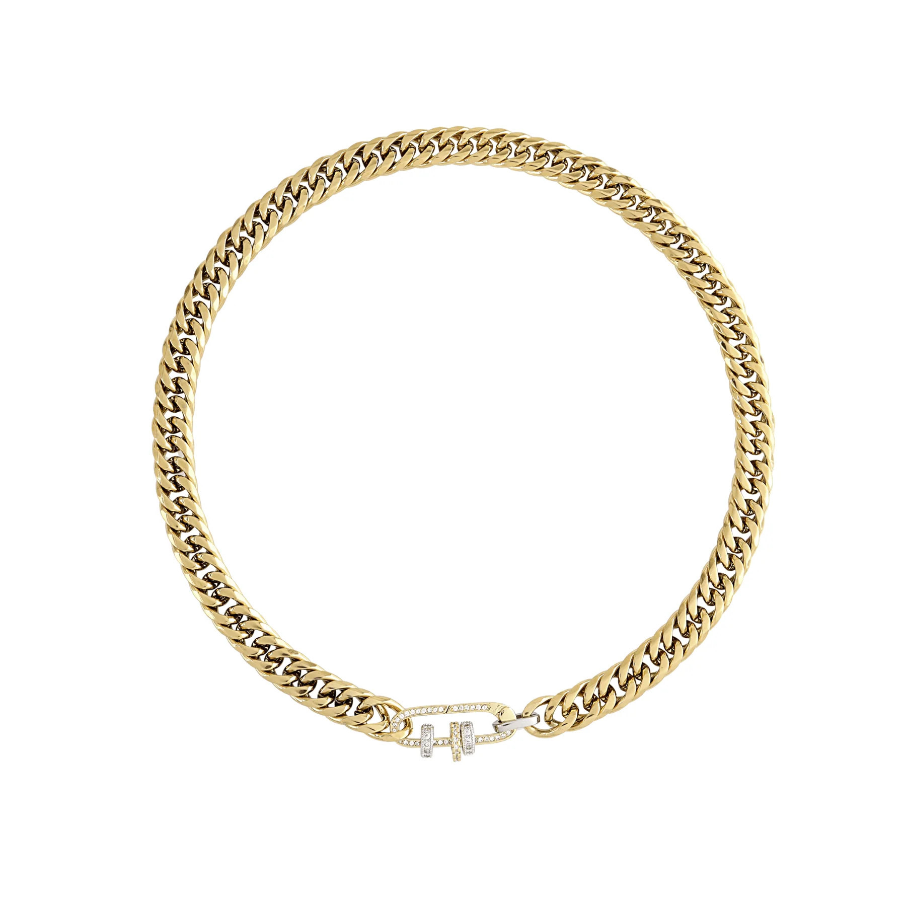 JUST CLICK PAVE CHAIN | Artizan Joyeria