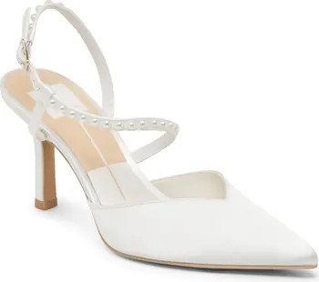 Kamra Faux Pearl Pointed Toe Pump (Women) | Nordstrom