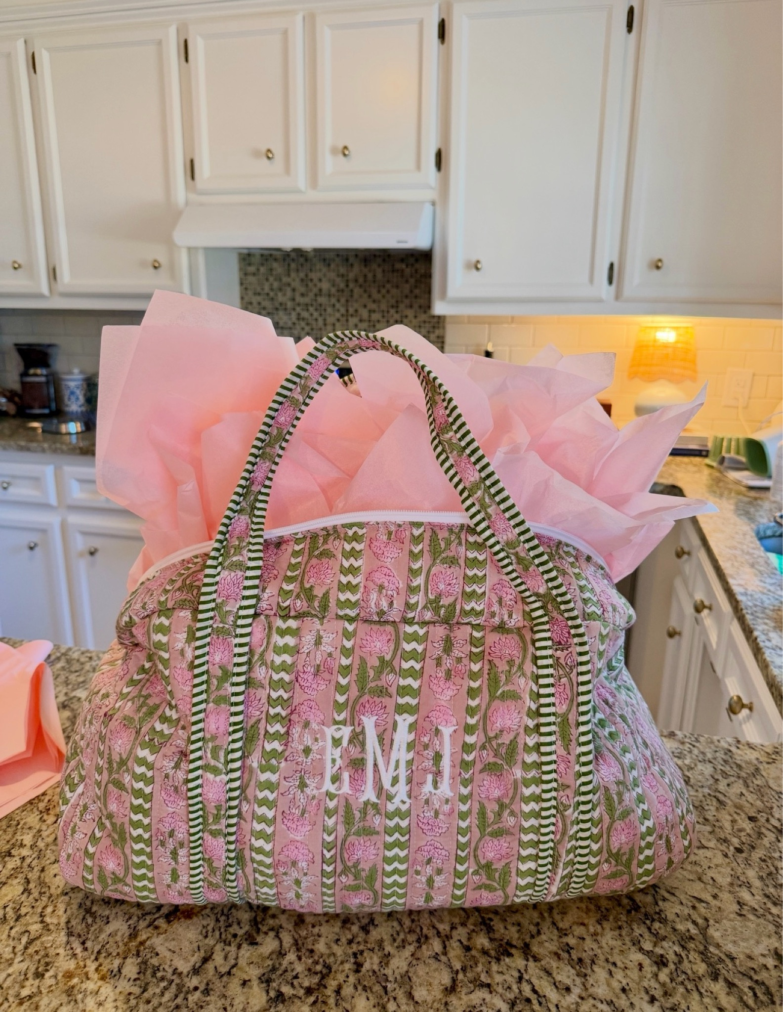Monogrammed duffle bag baby shower gift 

#LTKmomlife #LTKKids #LTKBaby