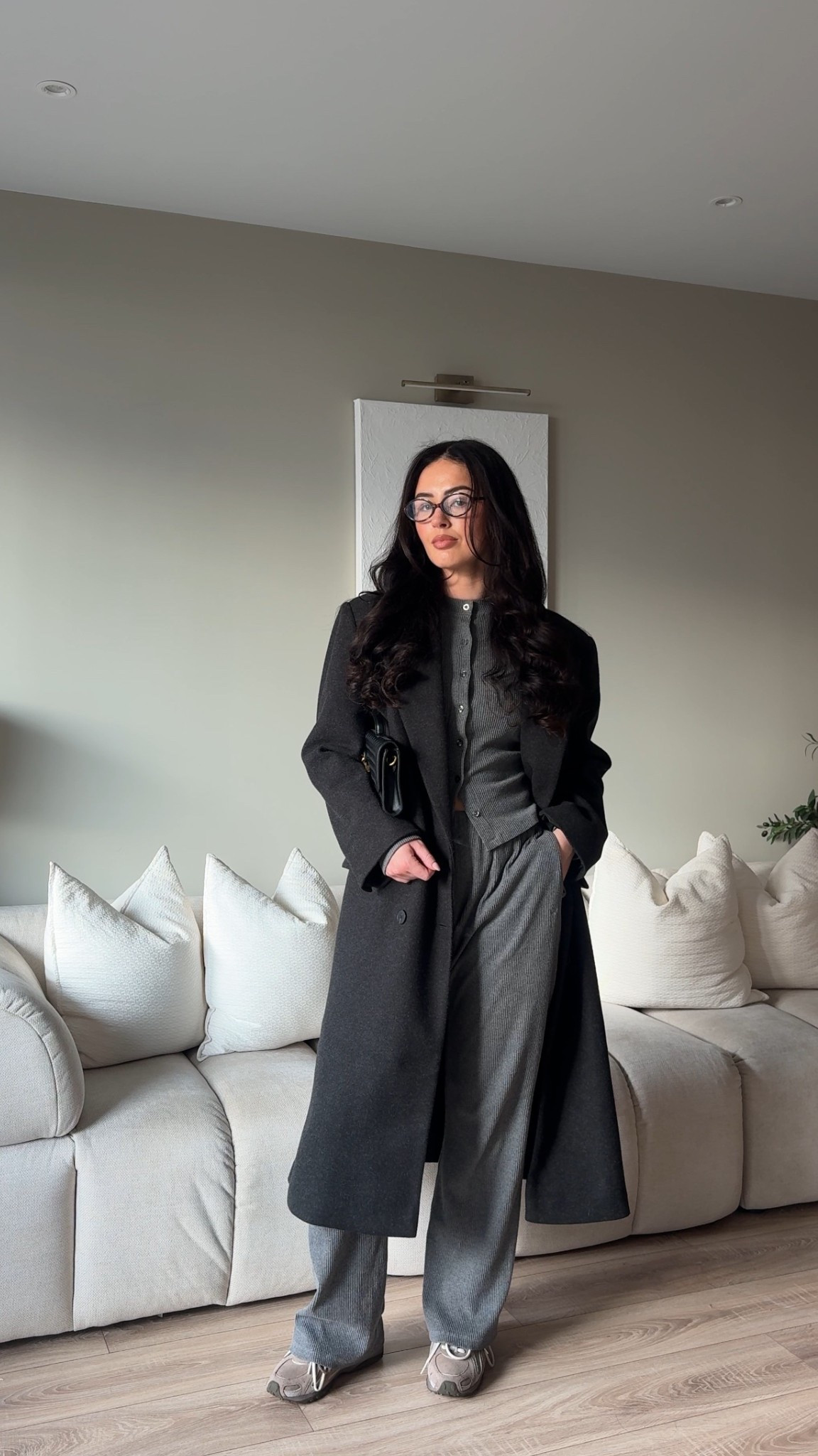 Loungewear, lounge set, casual outfits, smart casual, Maebe, ASOS, New Balance 204L, grey lounge set, boyfriend coat, structured coat, everyday outfits 

#LTKeurope #LTKstyletip #LTKuk