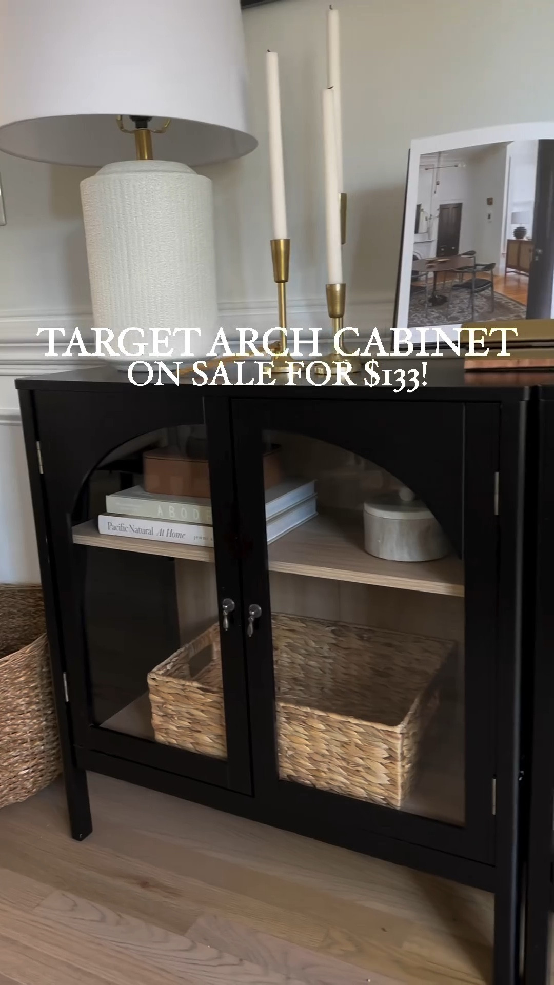 It is Target Circle Week and my arch cabinet is on sale just this week for $133 🤩

I have never seen it priced this low before! I pushed two together to create a sideboard in my dining room.  I also had them under my TV for a while as a console so there are so many ways you can style! 

#targetfinds #targetcircle #targetcircleweek #targethome #homestyle #homestyling #ltkhome #homedesign #neutraldecor #neutralstyle #shelfstyling #archcabinet #modernorganic #organicmodern #neutralhome #diningroomdecor #affordablehomedecor #budgetfriendlydecor

#LTKSeasonal #LTKHome #LTKSummerSales