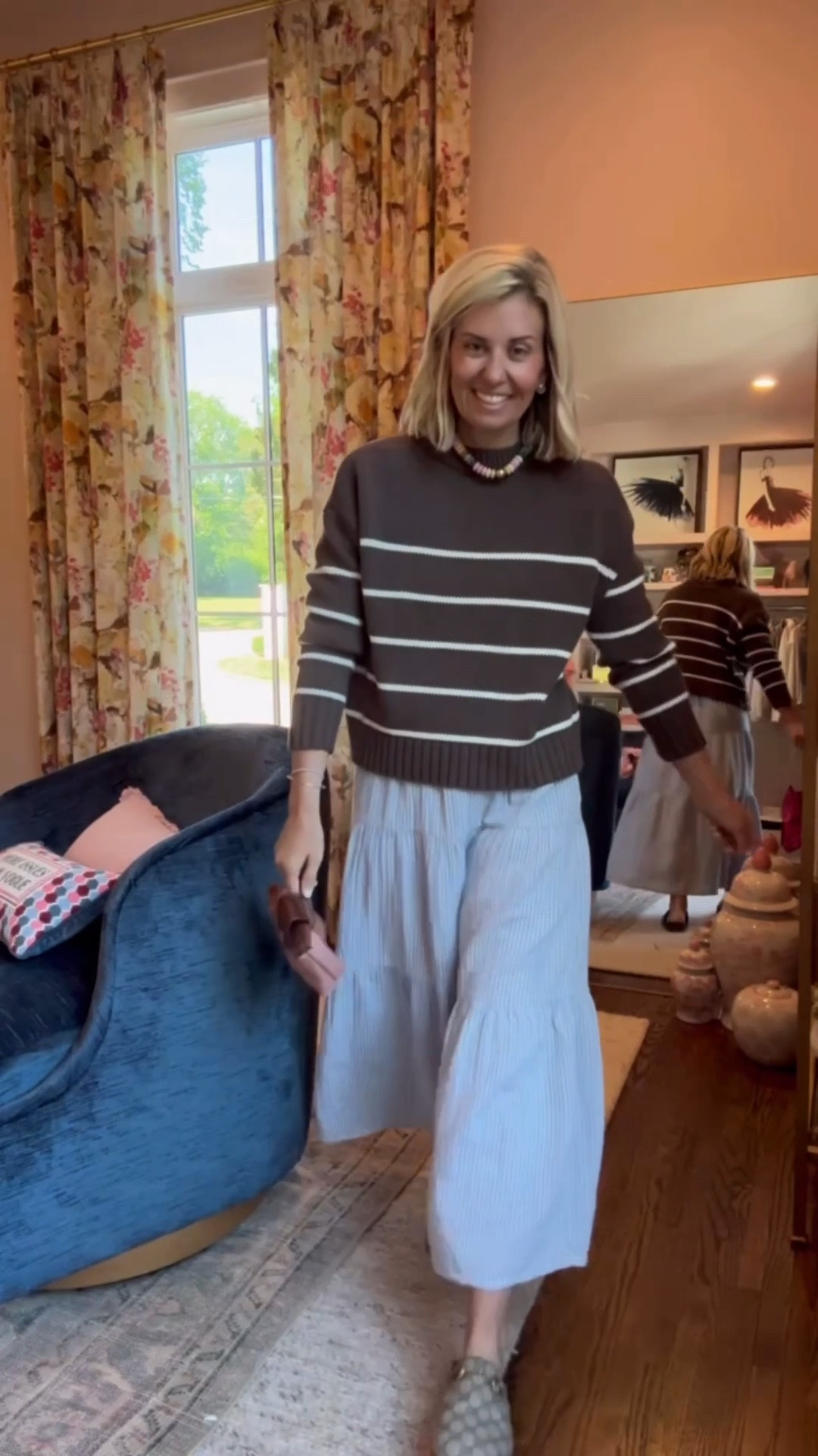 Yes mam-easy and repeatable!
Small dress
Xs sweater
8 shoes

Use code MIXANDMATCH on Erin McDermott for 25% off

#LTKdayinmylife #LTKgrwm #LTKSeasonal