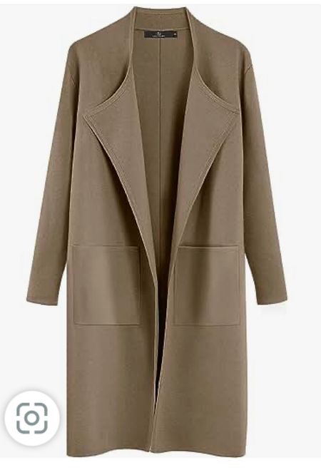Major amazon prime deal on this chic coatigan! Fall coat. Light weight jacket. Fall fashion. Coatigan. Beige outerwear. Fall find. LTK Prime Day deal

#LTKfindsunder50 #LTKxPrime #LTKstyletip