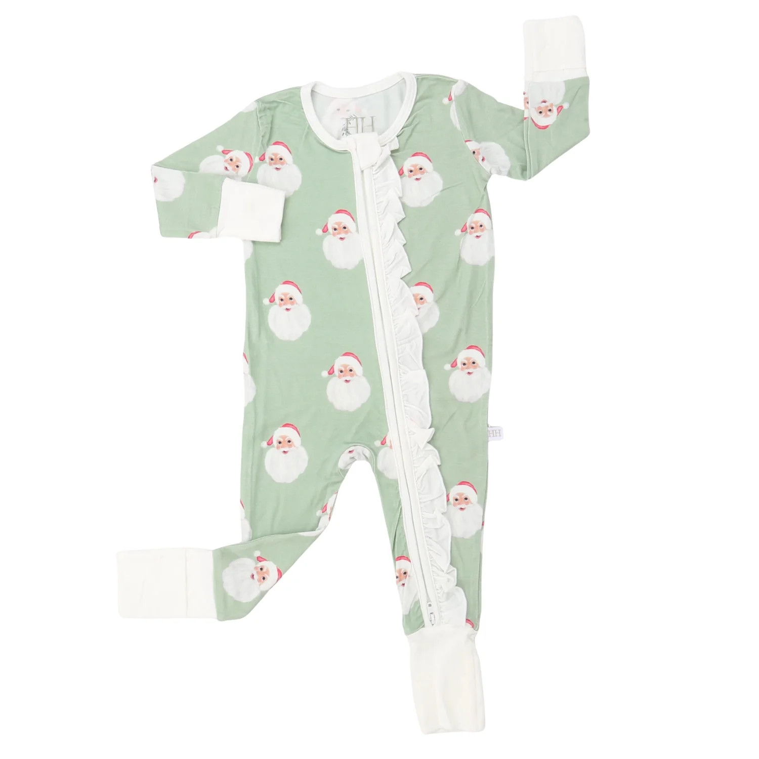 Girls Sleigh Bells Double Zipper Romper | Hamner Hill