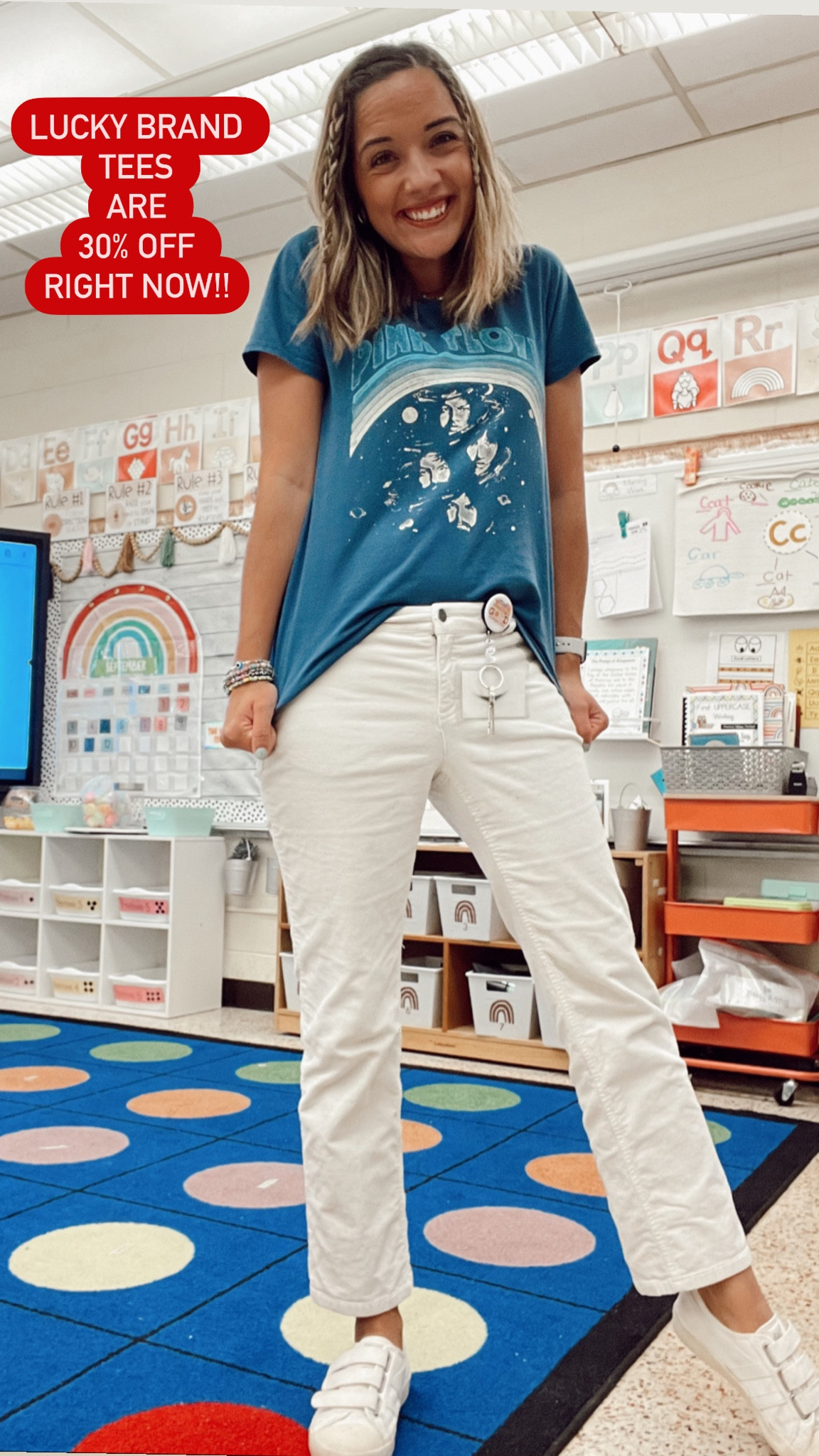 I love a good graphic tee for work!! Checkout Lucky Brand’s tee collection. They are on sale right now!

Sizes:
Shirt: small
Pants: 2

#LTKfindsunder50 #LTKworkwear #LTKsalealert