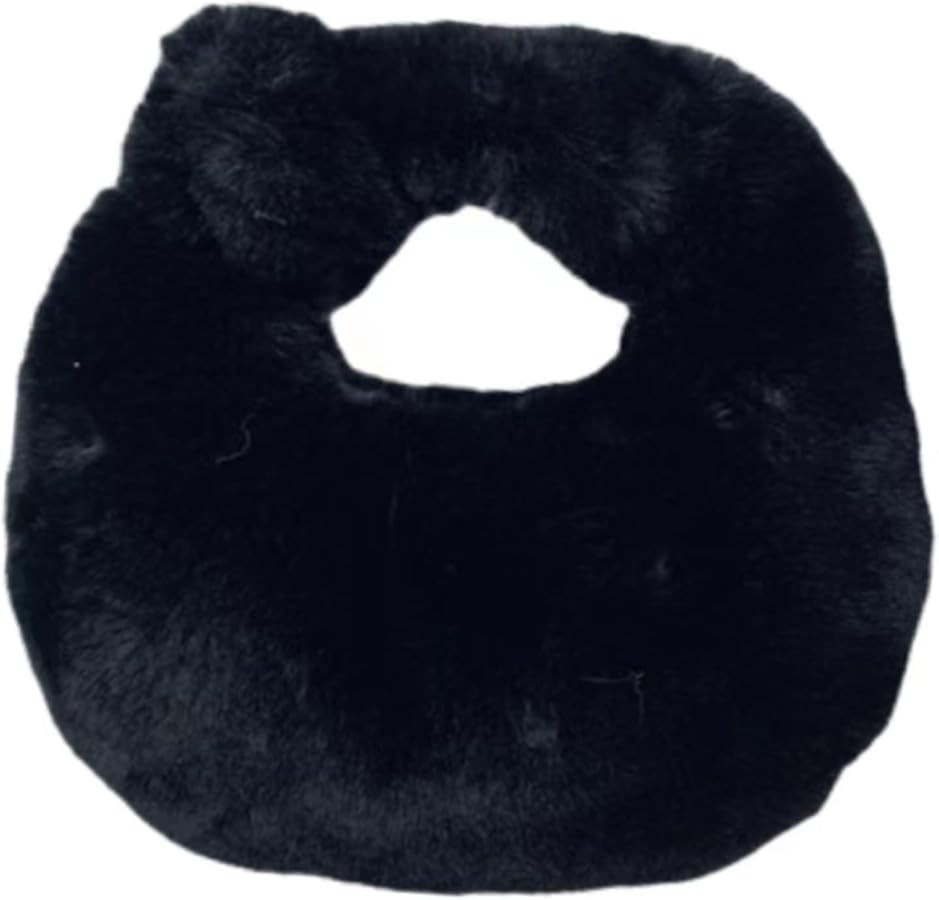 XPONNI Fuzzy Dumpling Bag, Cute Fluffy Bags Y2k, Cute Mini Handbags, Faux Fur Bag with Zipper, So... | Amazon (US)
