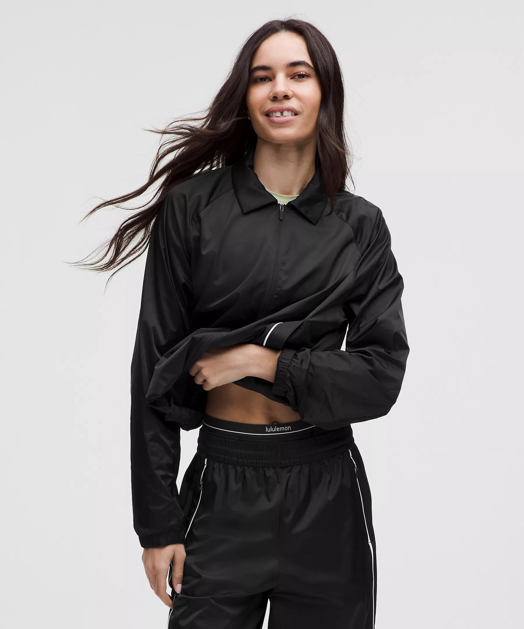 Stretch Satin Nylon Jacket | Women's Coats & Jackets | lululemon | Lululemon (US)