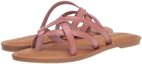 Amazon Essentials Women's Strappy Slide Flat Sandal | Amazon (US)