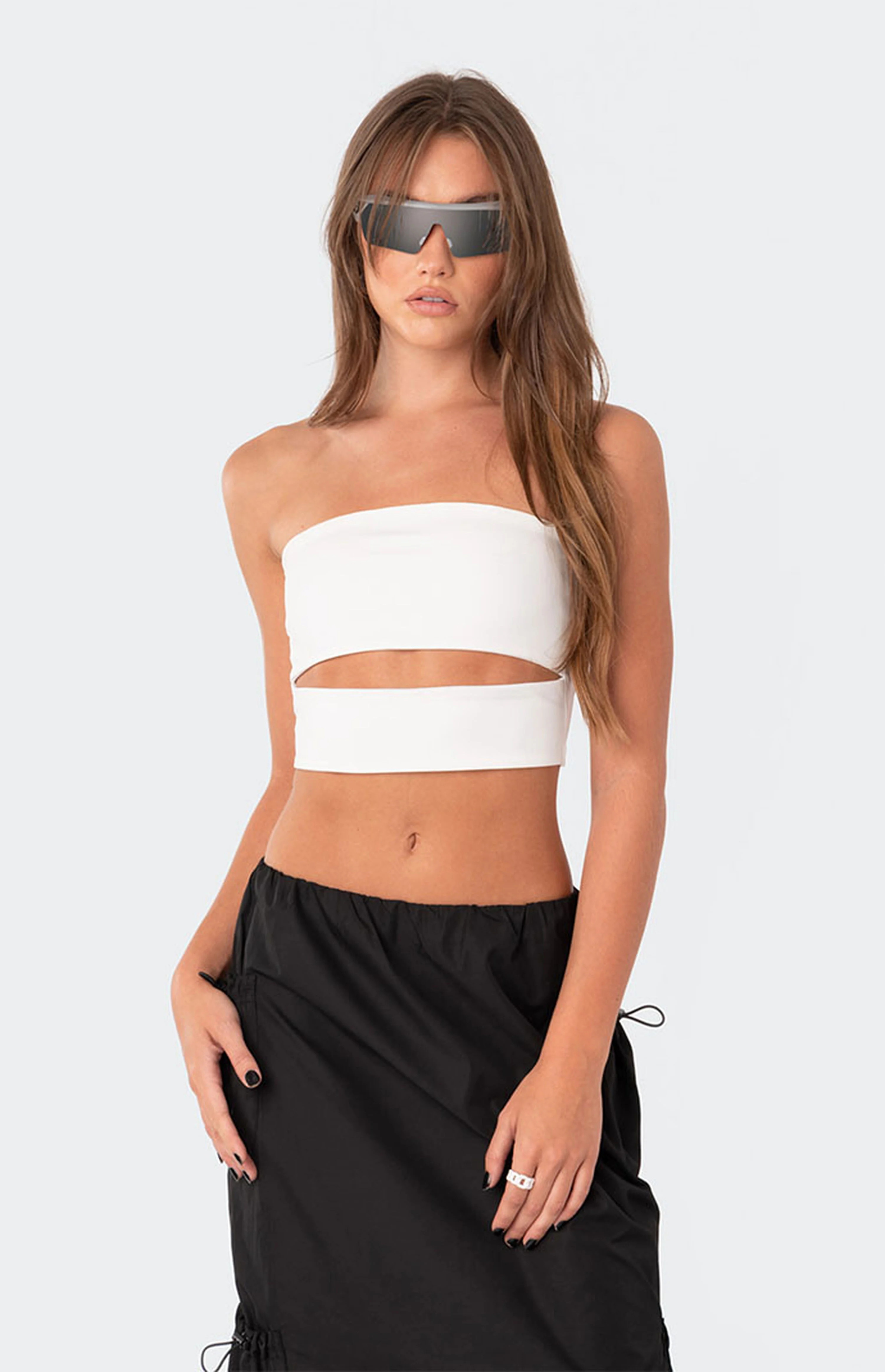 Edikted Darcey Cut-Out Tube Top | PacSun