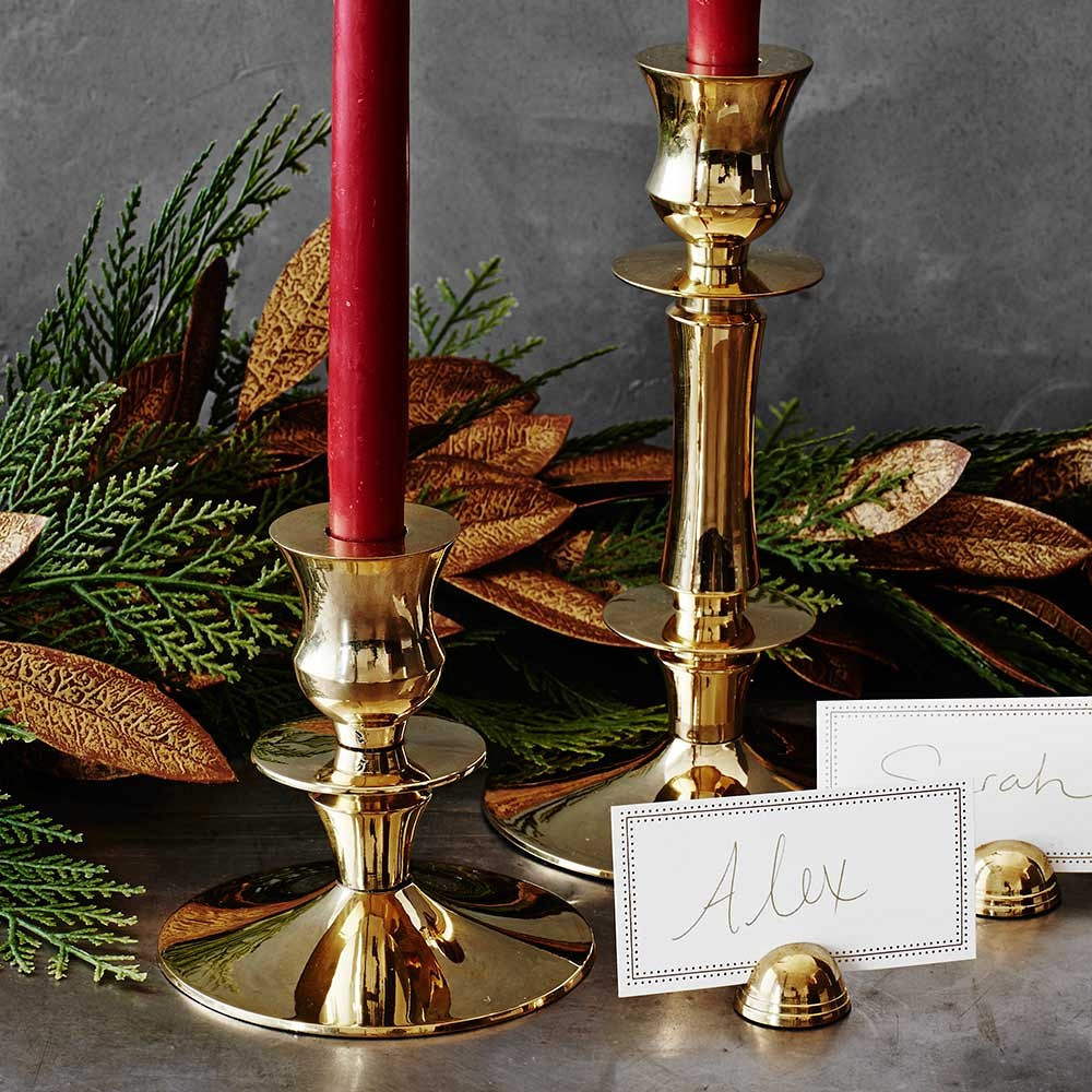 Heirloom Gold Taper Holder | Williams-Sonoma