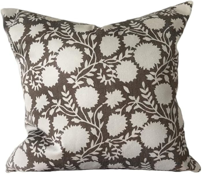 Generic Brown Pillow Cover, 18x18
        Modern, Boho Floral, Organic, Floral | Amazon (US)