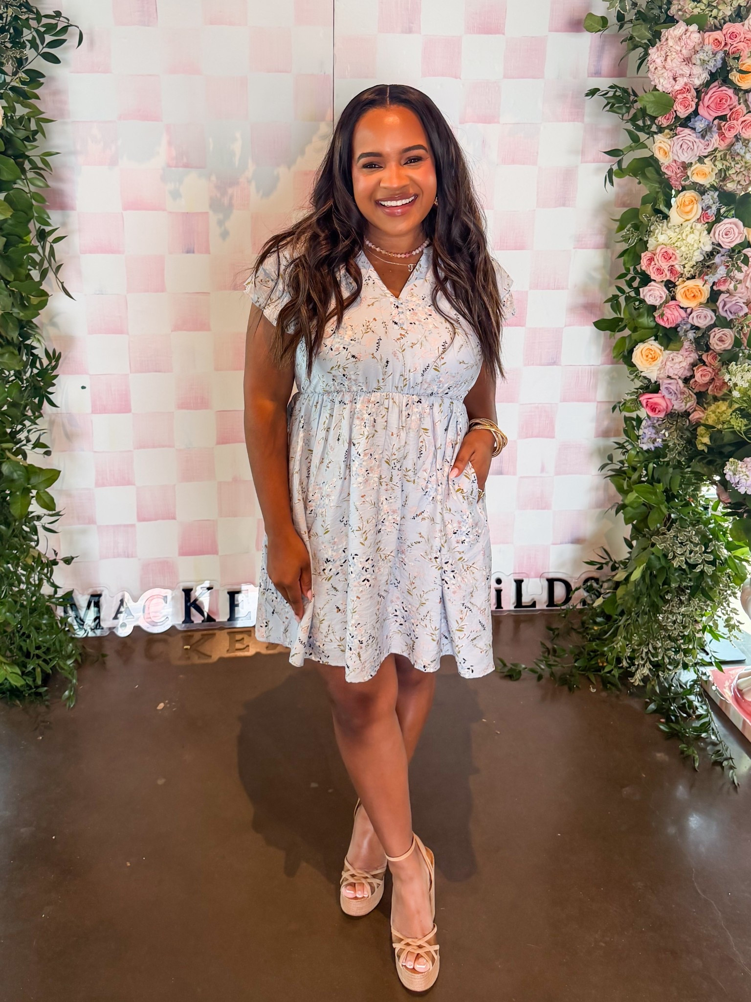 The cutest $25 dress and it’s perfect for any spring event you have going on! 👏🏽

#LTKMidsize #LTKgrwm #LTKootd