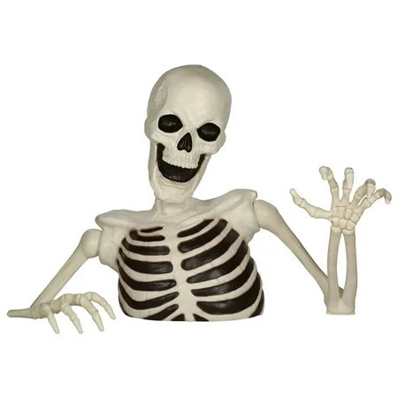 Seasons 48" Halloween Giant Ground Breaking Skeleton Halloween Decoration for Outdoor Yard and Porch | Walmart (US)