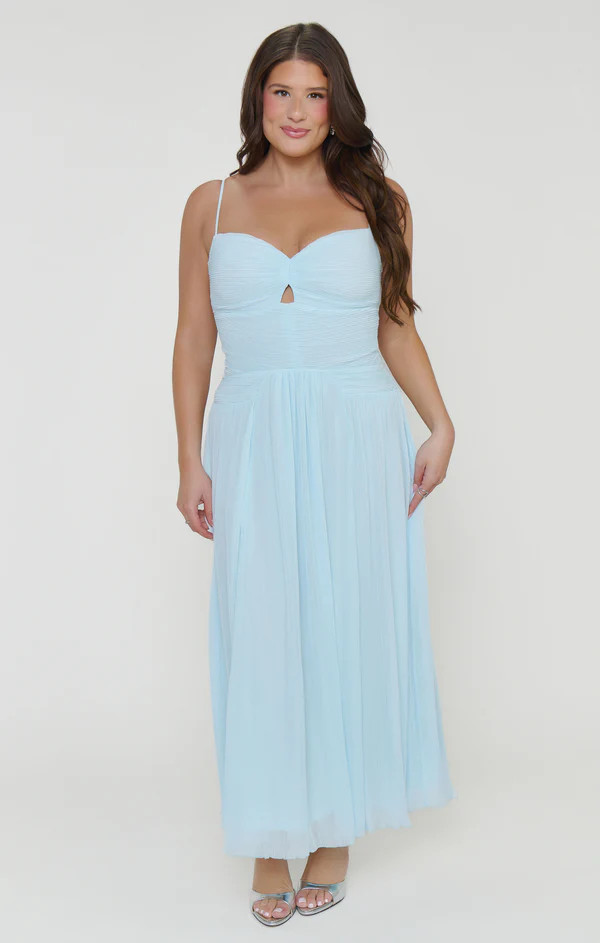 Camille Midi Dress ~ Ice Blue | Show Me Your Mumu