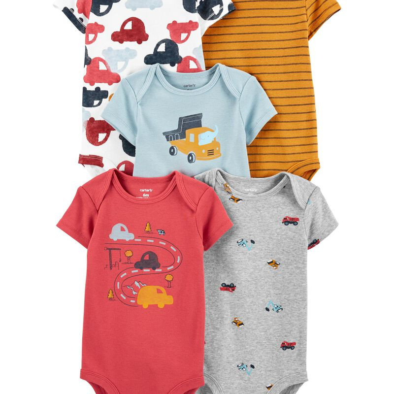 5-Pack Short-Sleeve Original Bodysuits | Carter's