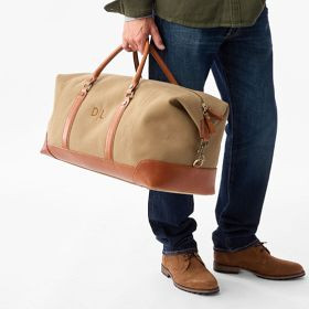 Graham Canvas and Leather Weekender | Mark and Graham