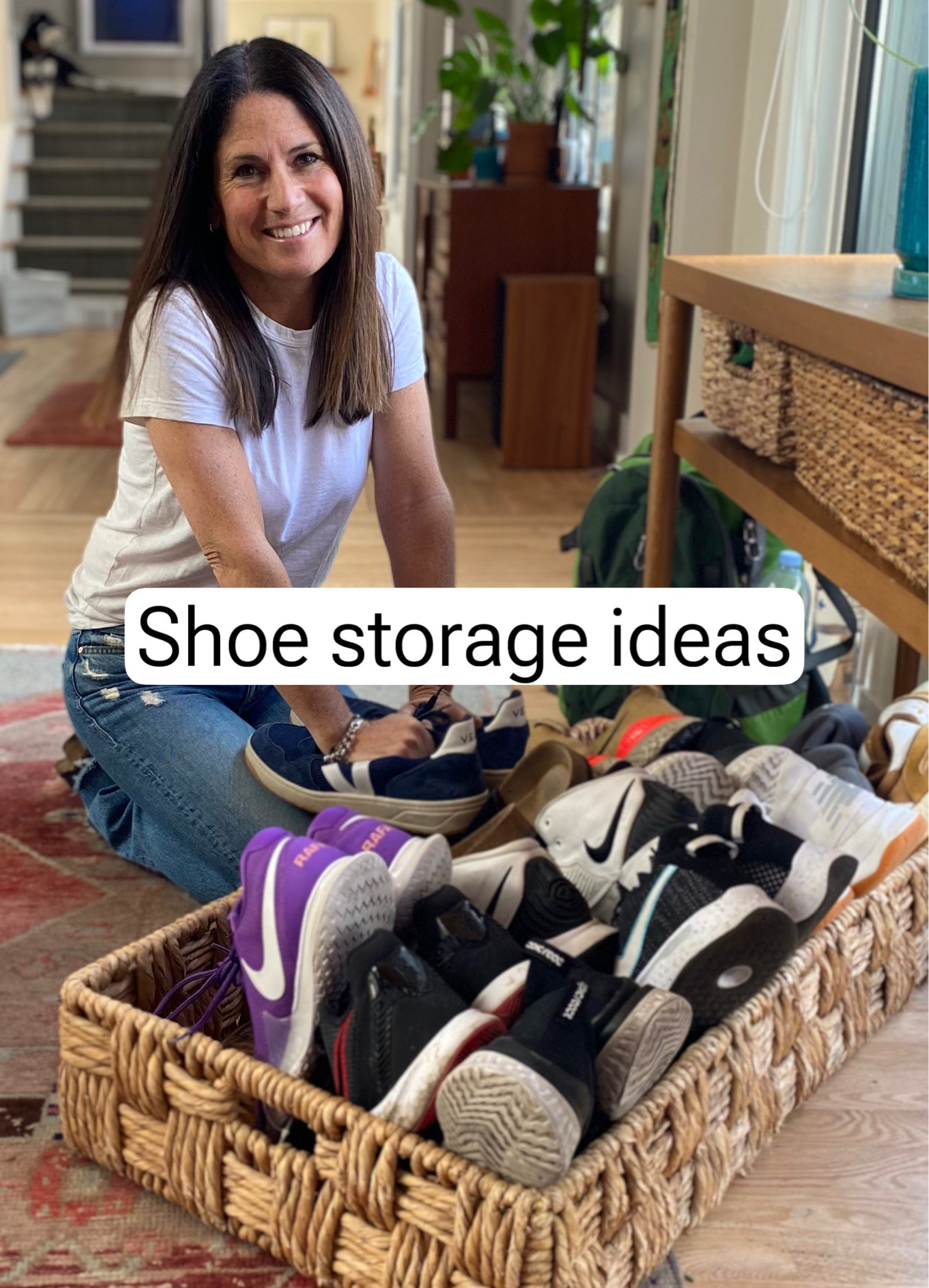Shoe racks, woven baskets, and sturdy bins are all great ways to store your shoes! 

#LTKShoeCrush #LTKFamily #LTKHome