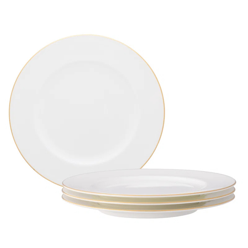 Noritake Accompanist Set Of 4 Salad Plates, 8-1/2" (Set of 4) | Wayfair North America