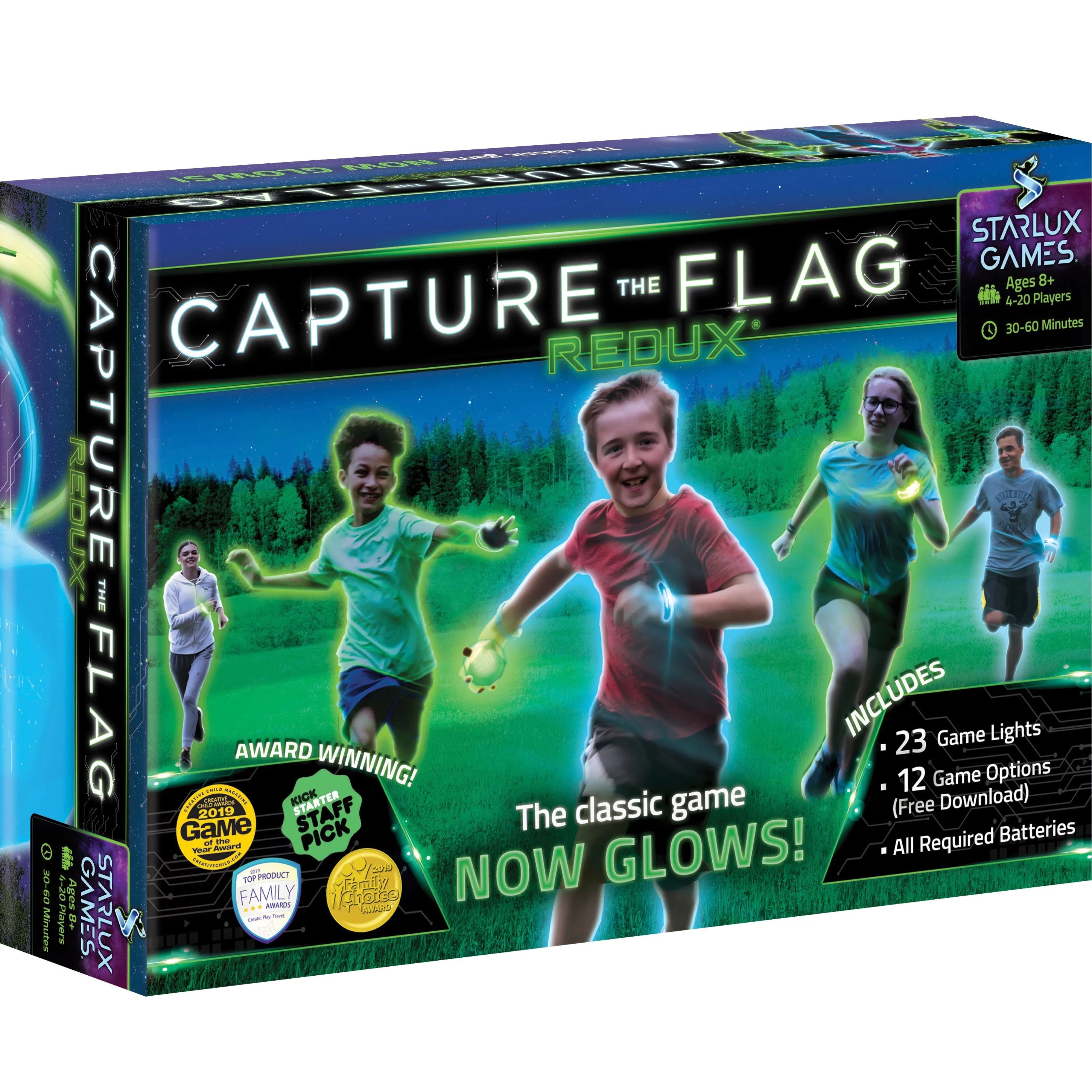 REDUX: The Original Glow in the Dark Capture the Flag Outdoor Game - Walmart.com | Walmart (US)