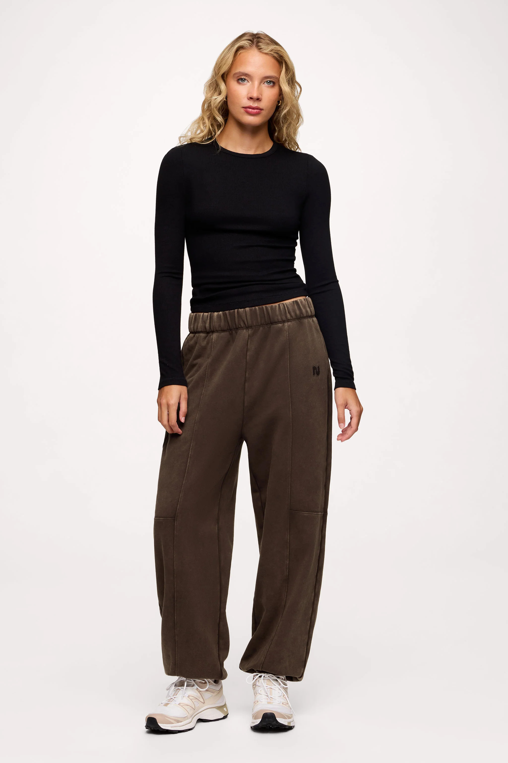 Vintage Washed Seamed Jogger | Jogger Pants for Women & Relaxed Fit Pants by nuuds | nuuds