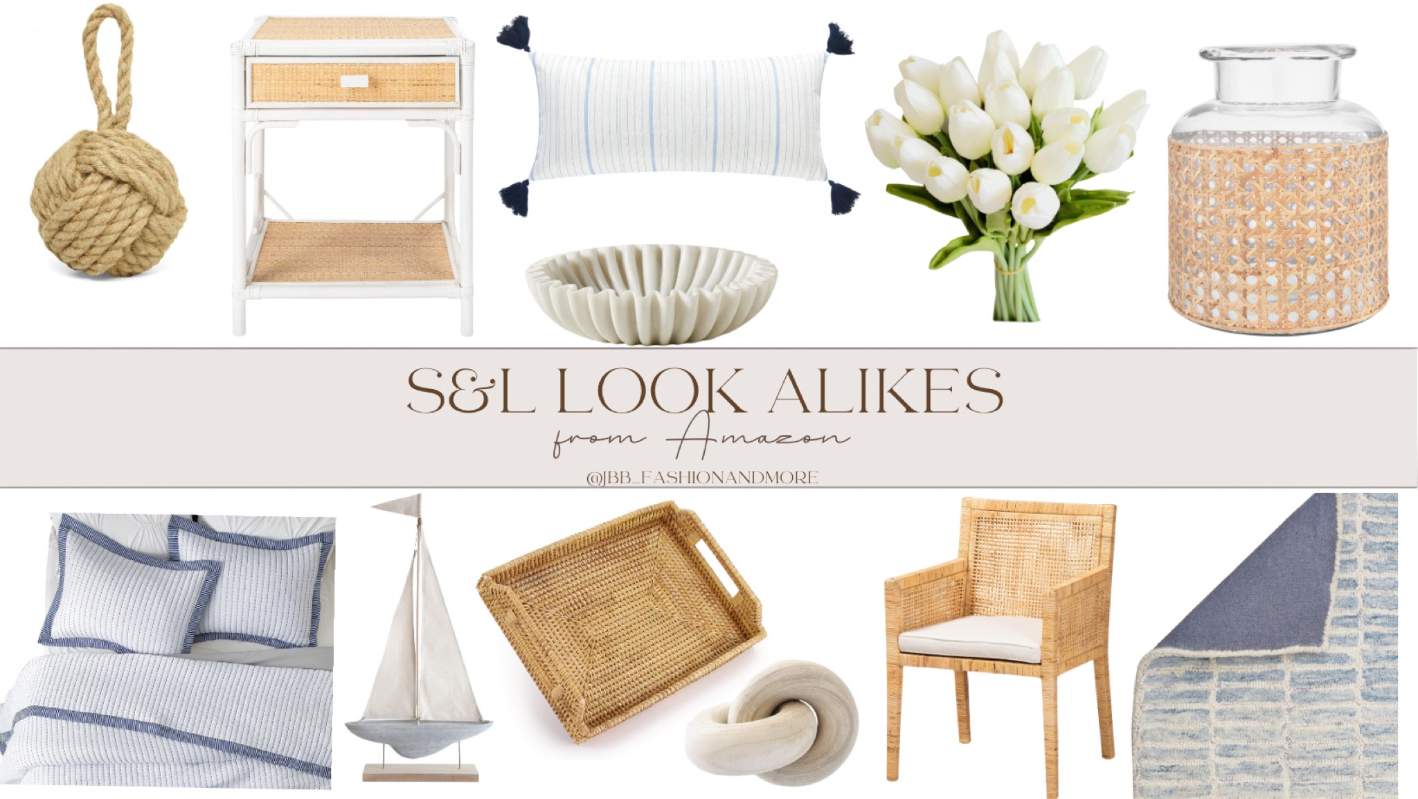 In my coastal modern era! Some Amazon Serena and Lily look alike to get that beachy feel in your home 🤍

#LTKhome #LTKSeasonal