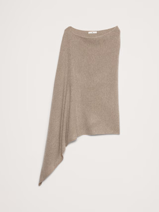 Signature Cashmere Sweater Poncho | Banana Republic (US)