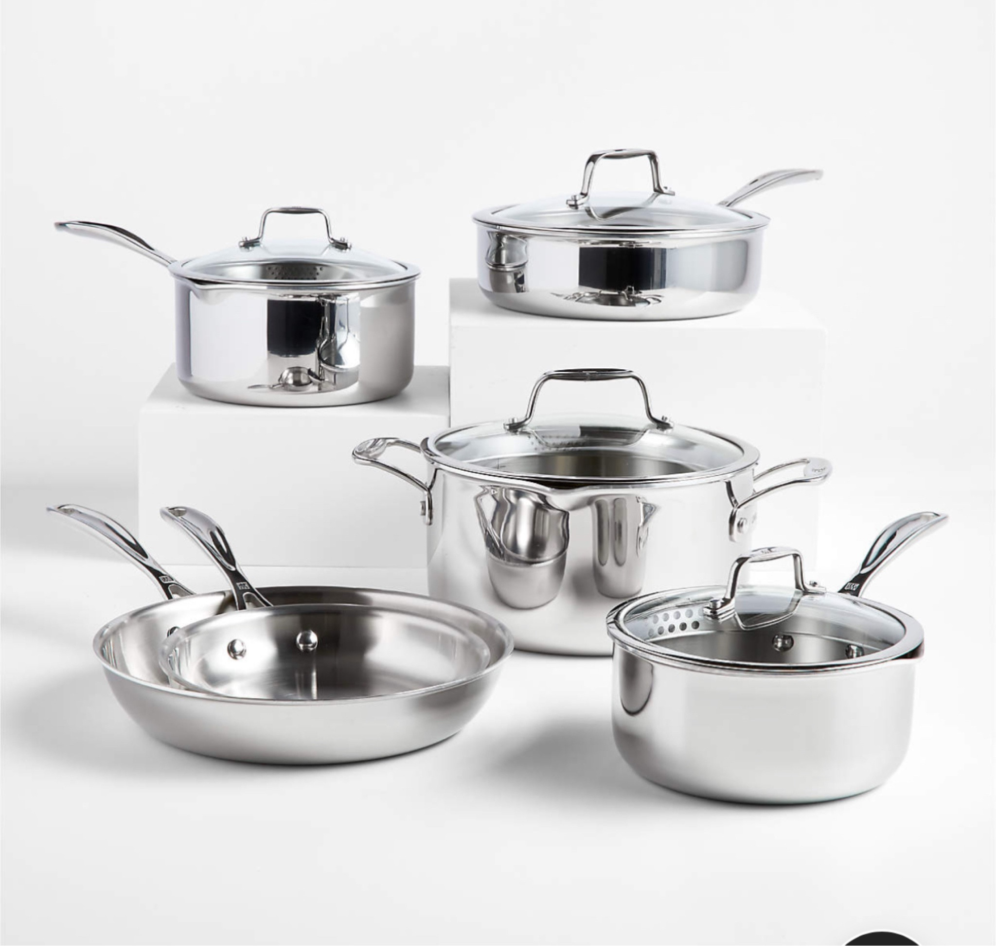 A very good price on stainless steel with the clear lids!! We don’t cook with ceramic or nonstick!! 

#LTKFamily #LTKWedding #LTKHome