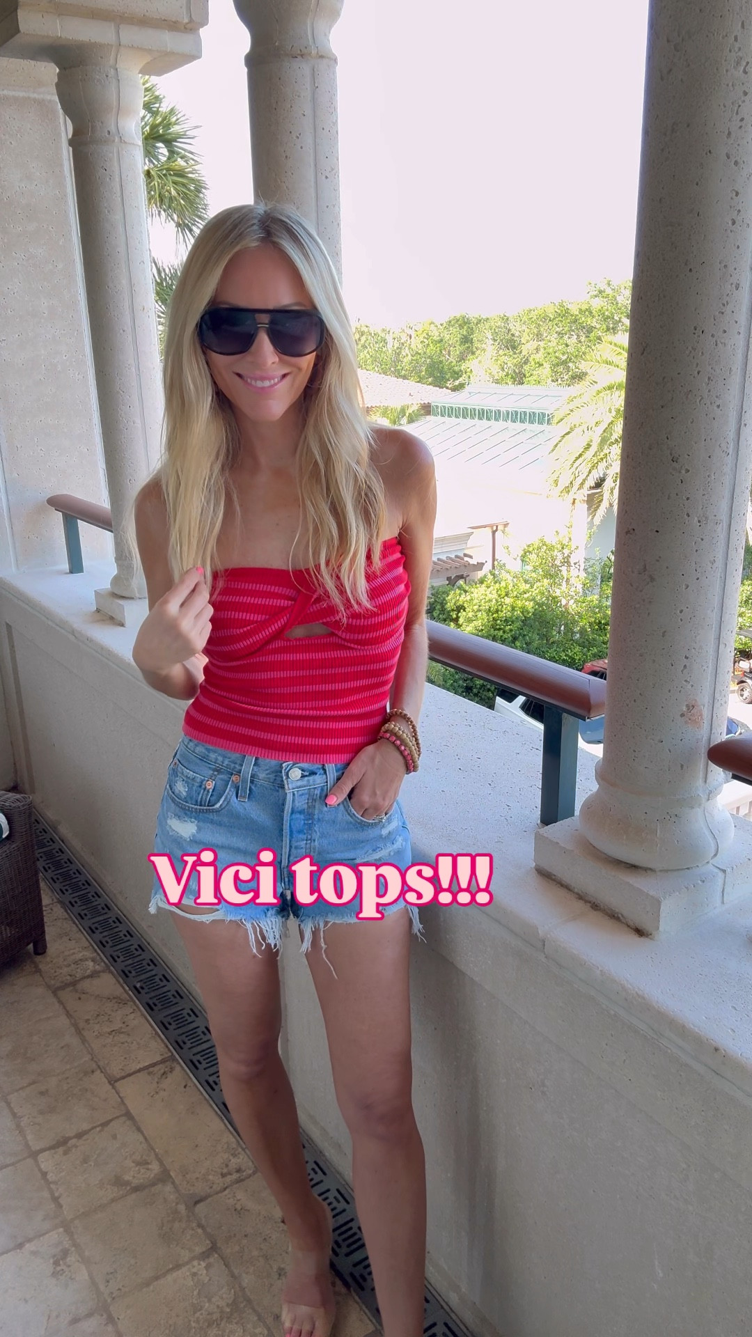 Getting ready for summer with these cute VICI tops that are on sale!!! 🏷️ Who else is ready for summer???

#LTKSeasonal #LTKSummerEdit