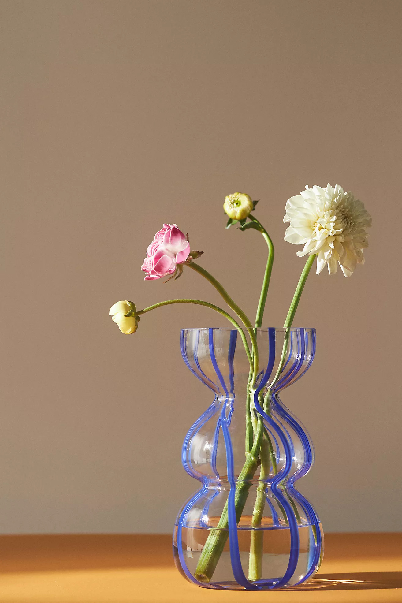 Striped Glass Vase | Anthropologie (US)
