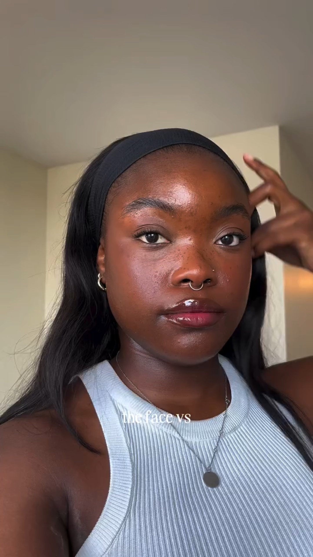 @maybelline matte + poreless pressed powder + tattoo studio ink dip pen
@danessamyricksbeauty blurring balm powder + liquid blurring balm + flushed in dancing queen 
@saiebeauty cream bronzer in shade “deep”

#LTKgrwm #LTKBeauty