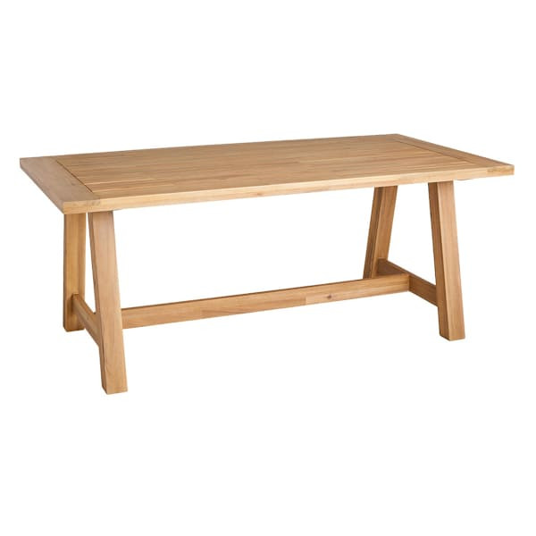 Haven Blonde Acacia Wood Patio Dining Table | At Home