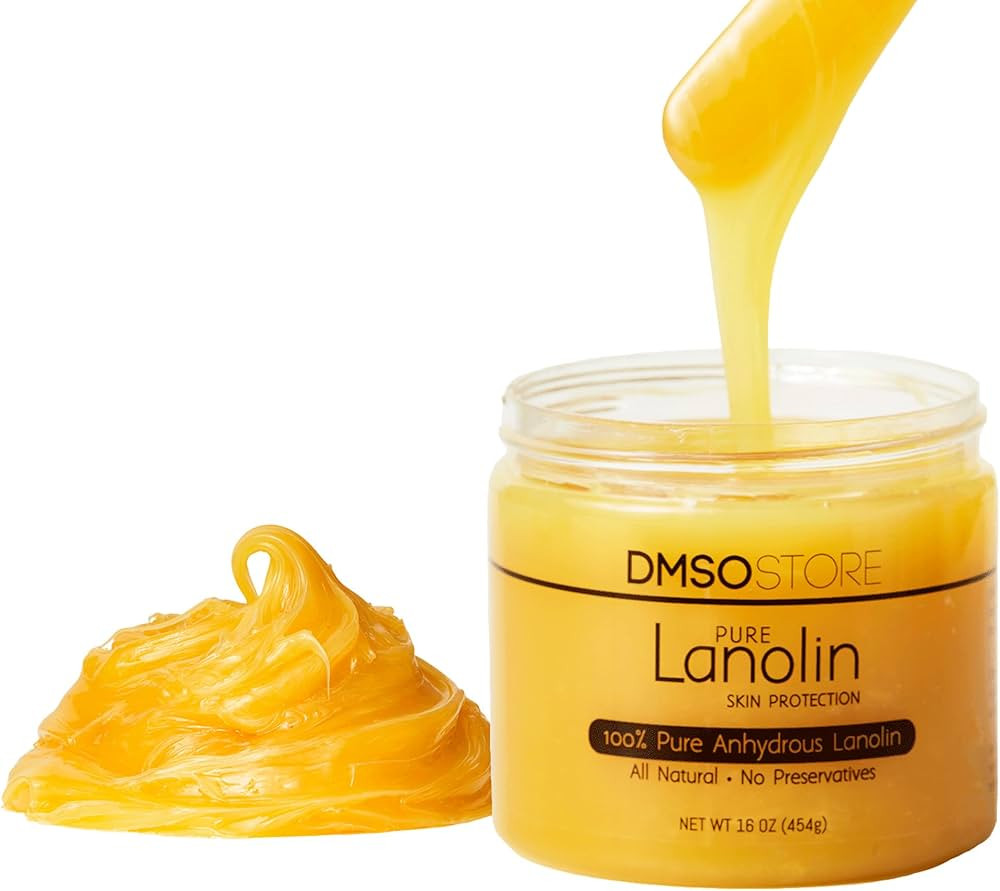 Lanolin 2lb. Pure Unrefined 100% Anhydrous USP grade. Skin moisturizer and Protectant that delive... | Amazon (US)