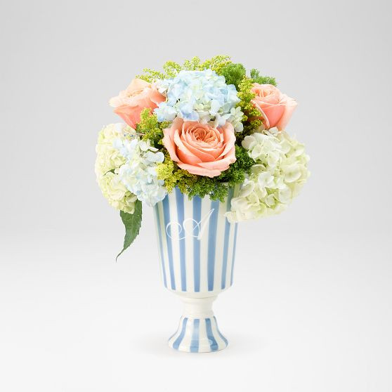 Ceramic Pedestal Vase | Mark and Graham