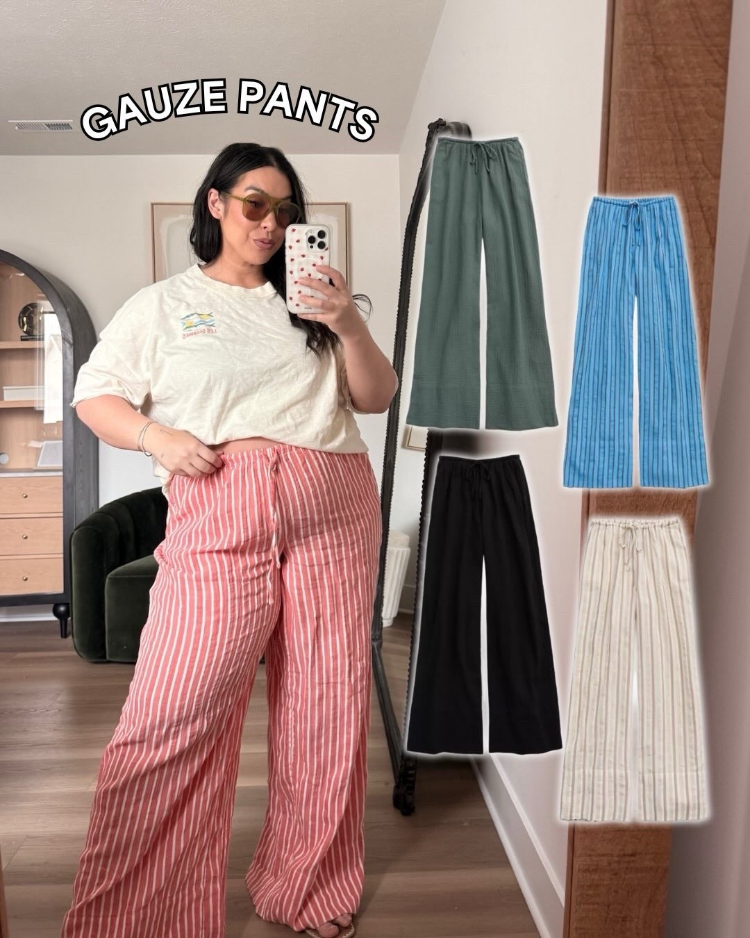 Spring Outfits I’m Loving, as a size 16, 230 lb midsize mama! Gauze Pants! 
 - 
- 
- 
Vacation outfits, swimsuit coverups, matching sets, spring dresses, soft pants, denim shorts, jumpsuit

#LTKMidsize #LTKSeasonal #LTKootd