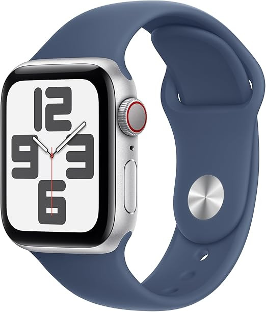 Apple Watch SE - Reloj inteligente (2.ª generación) [GPS + celular 40 mm] con caja de aluminio ... | Amazon (US)