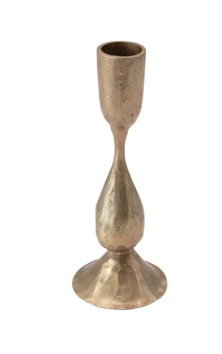 Hand-Forged Metal Taper Holder-Antique Finish | Dwell Home Co.