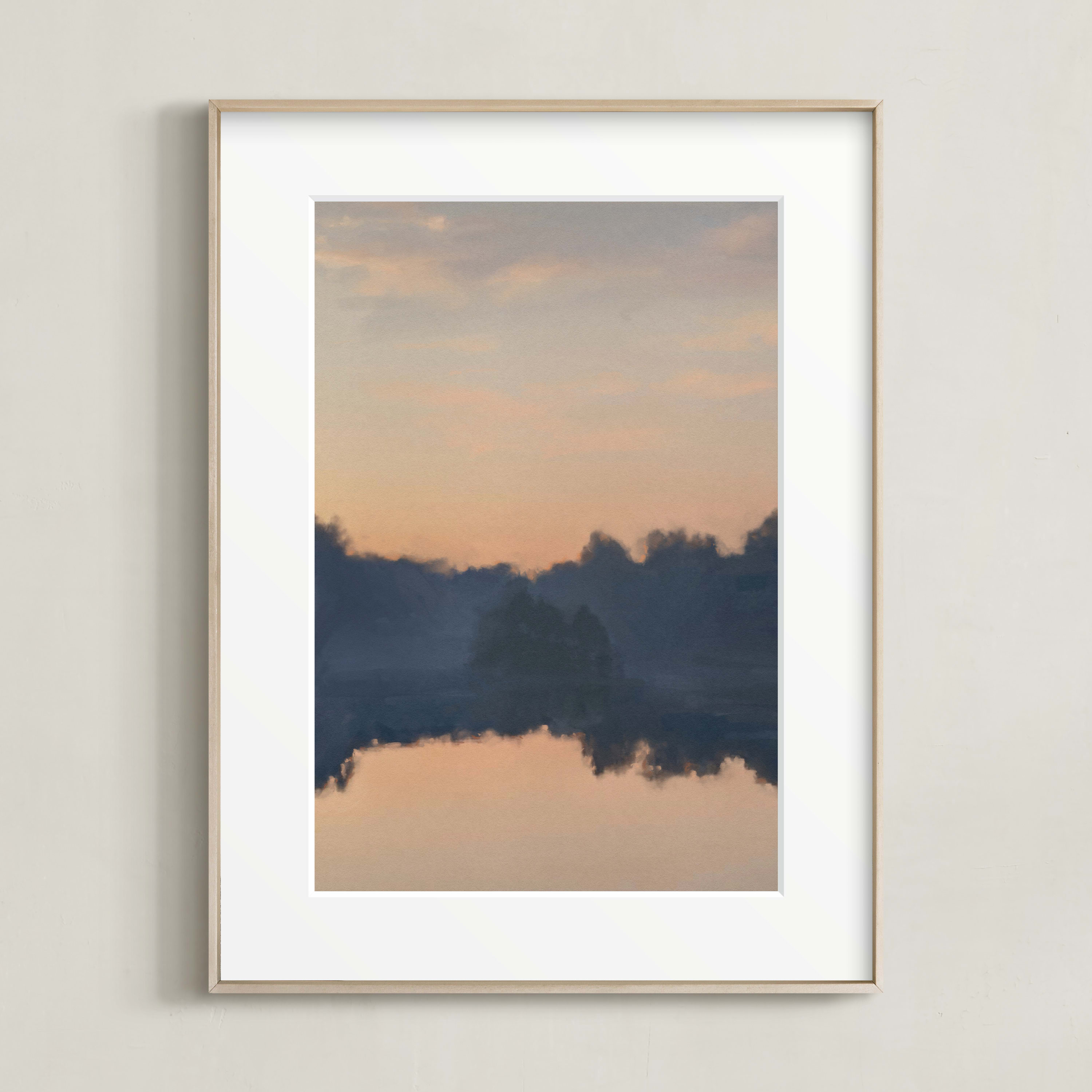 "Reflection at Sunset" - Limited Edition Art Print by Christa Kimble. | Minted