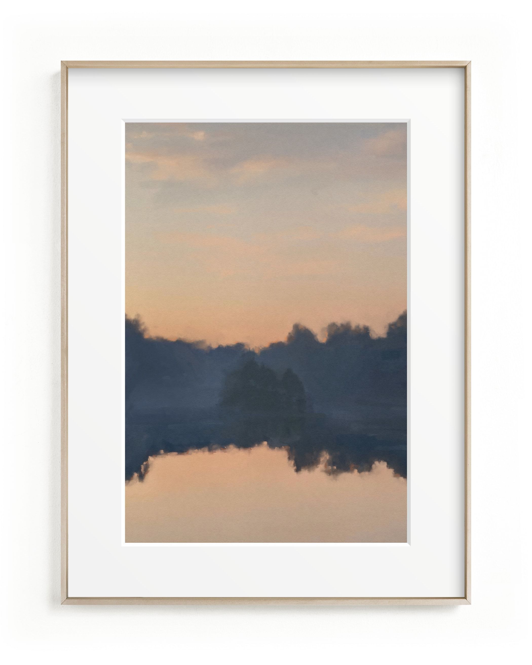 "Reflection at Sunset" - Limited Edition Art Print by Christa Kimble. | Minted