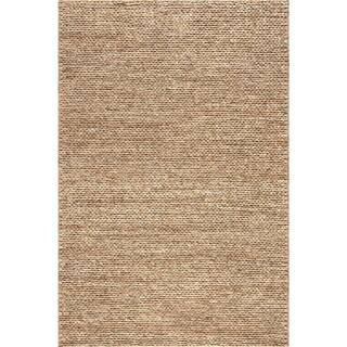 Softest Knit Wool Tan 10 ft. x 14 ft. Indoor Area Rug | The Home Depot