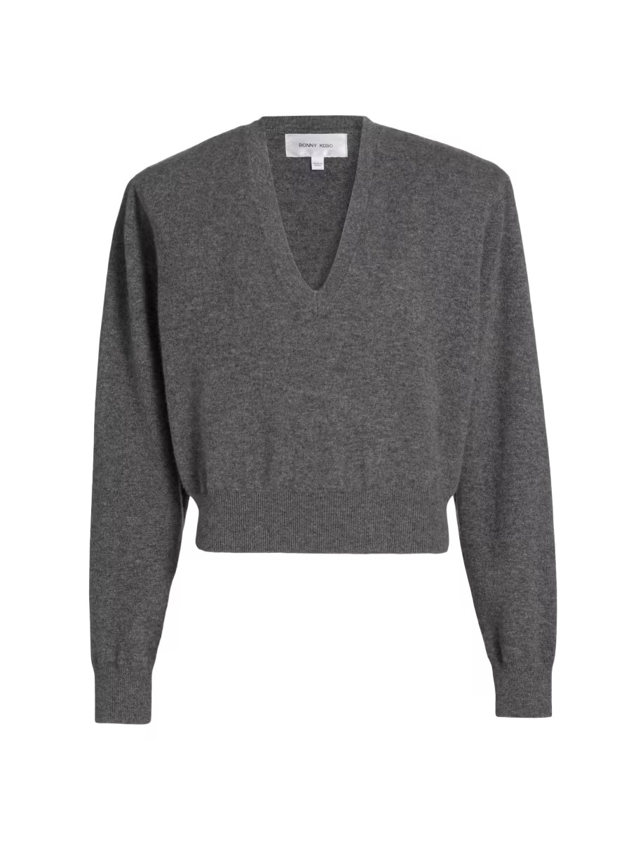 Ronny Kobo Landen Cashmere Sweater | Saks Fifth Avenue | Saks Fifth Avenue