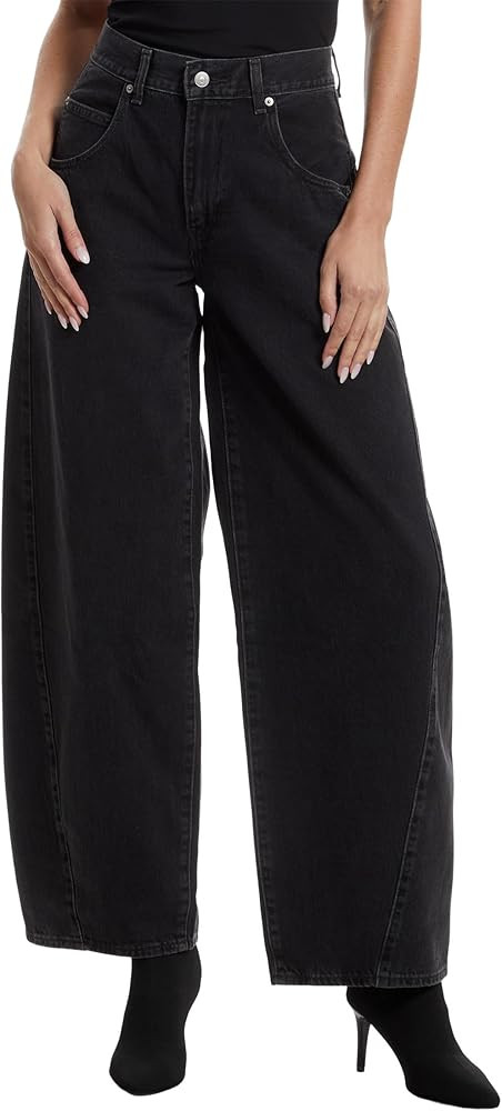 Levi's Womens Super Baggy Barrel | Amazon (US)