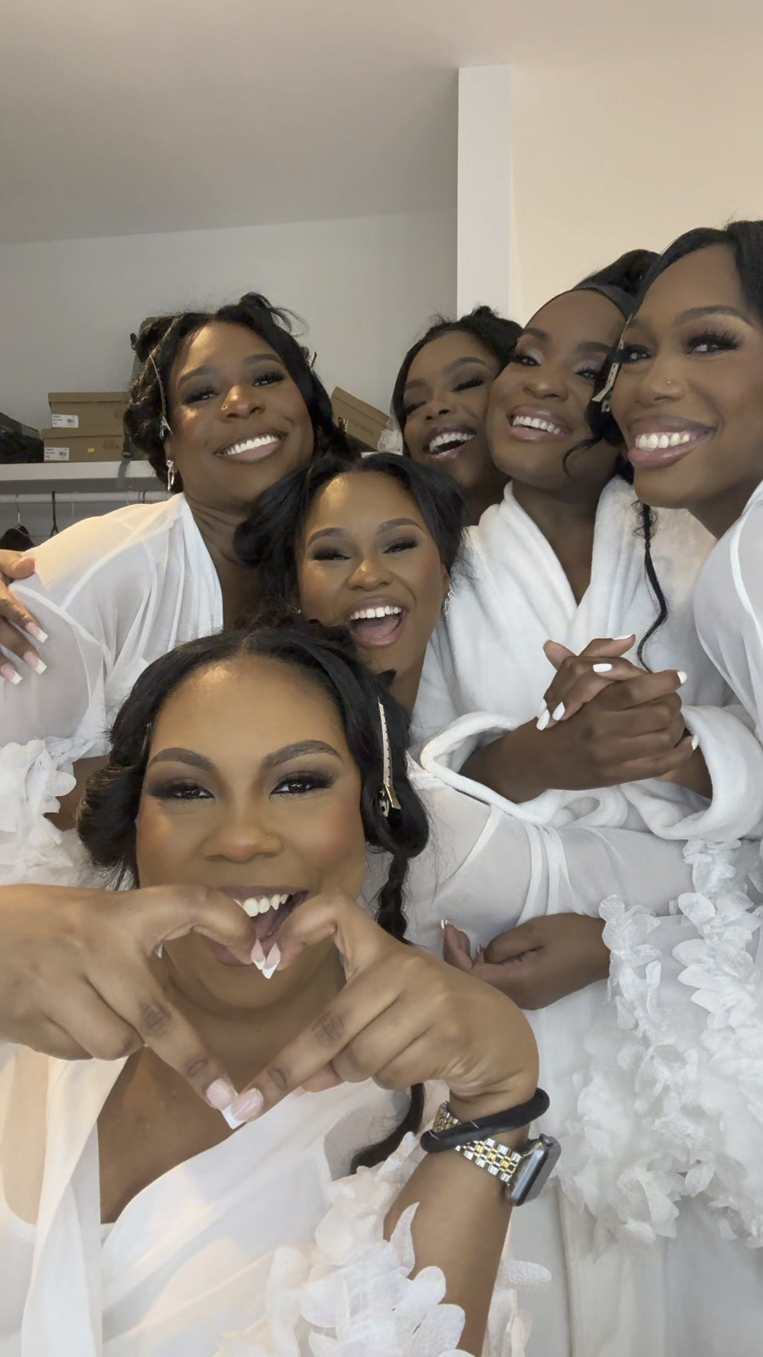 Getting ready in style! 💕✨ Bridesmaid fashion that’s chic, comfortable, and perfect for the big day. Loving this elegant look that complements the wedding vibes effortlessly! #BridesmaidStyle #WeddingFashion #GettingReady #BridalPartyGoals #WeddingDayPrep

#LTKBeauty #LTKStyleTip #LTKWedding